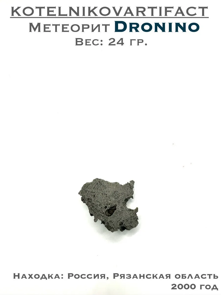 Метеорит железный Дронино 24 гр.