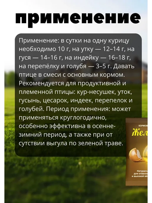 Ваше Хозяйство Солнечный желток кормовая добавка 700гр *3шт, 700 г, 3 шт, фото 2