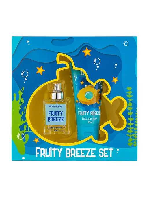 MORIKI DORIKI Детский подарочный набор FRUITY BREEZE, 70 мл