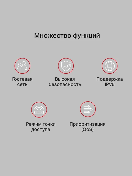 Mercusys Роутер wi-fi AC10, Wi-Fi 5 802.11ac 1167Мбит с, белый, фото 7