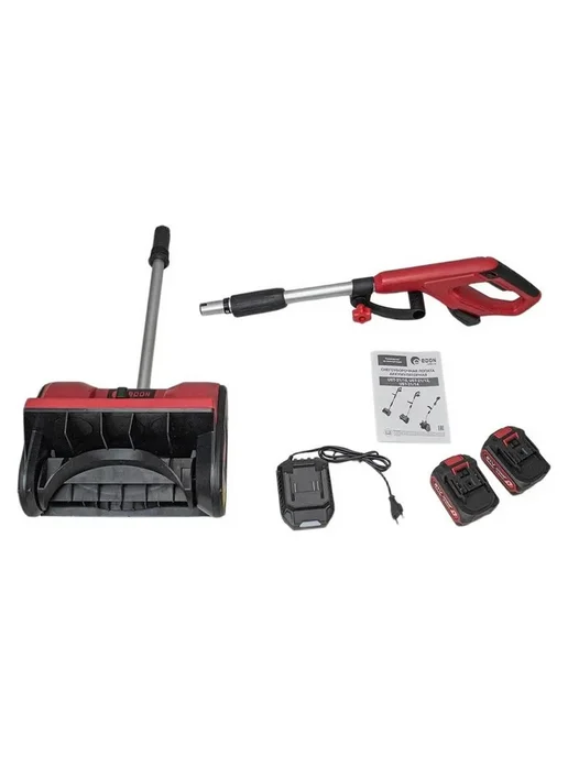 Edon Снегоуборщик аккумуляторная снеговая лопата UST-21 10, снегоуборочная 12, фото 3