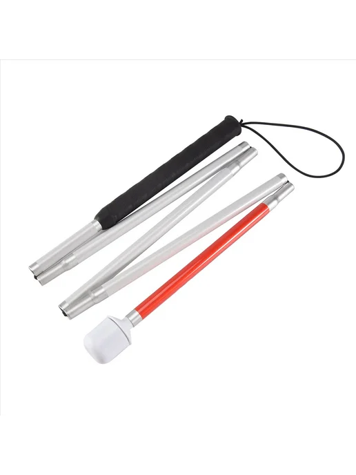 Aluminum Folding Cane 4-Sec Folding Cane with Rolling Tip, вариант, фото 3