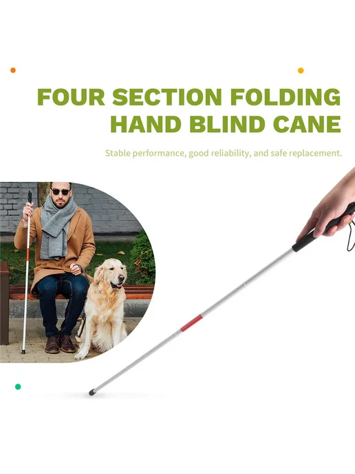 Visually Impaired Crutch Cane Blind Walking Stick Walker, вариант, фото 6