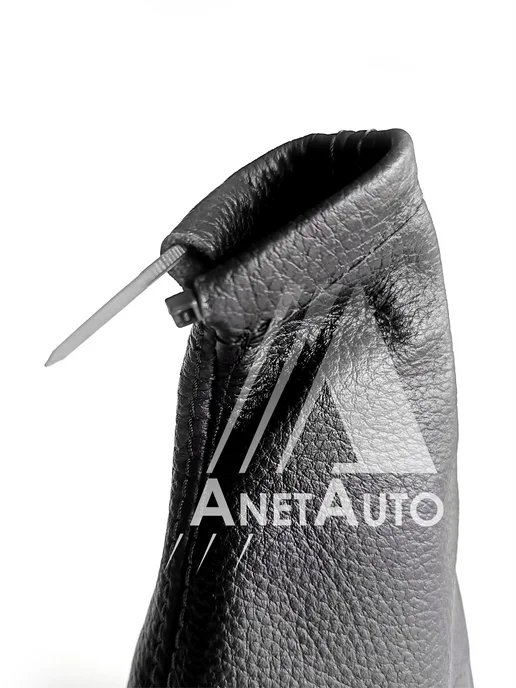 AnetAuto Чехол КПП для а м Largus, Reno Logan натуральная кожа, черный, фото 7