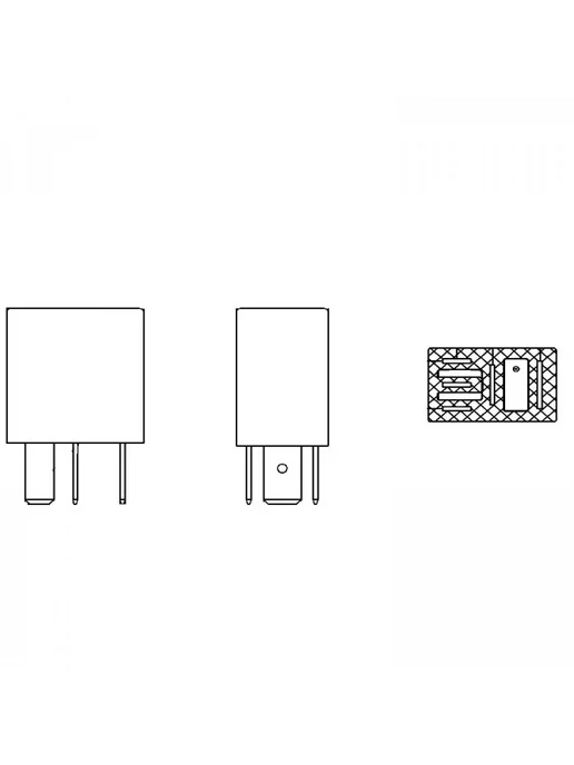 STARTVOLT Реле 5 контактное 24V 10A 5 Volvo MAN DAF с резистором, вариант, фото 5