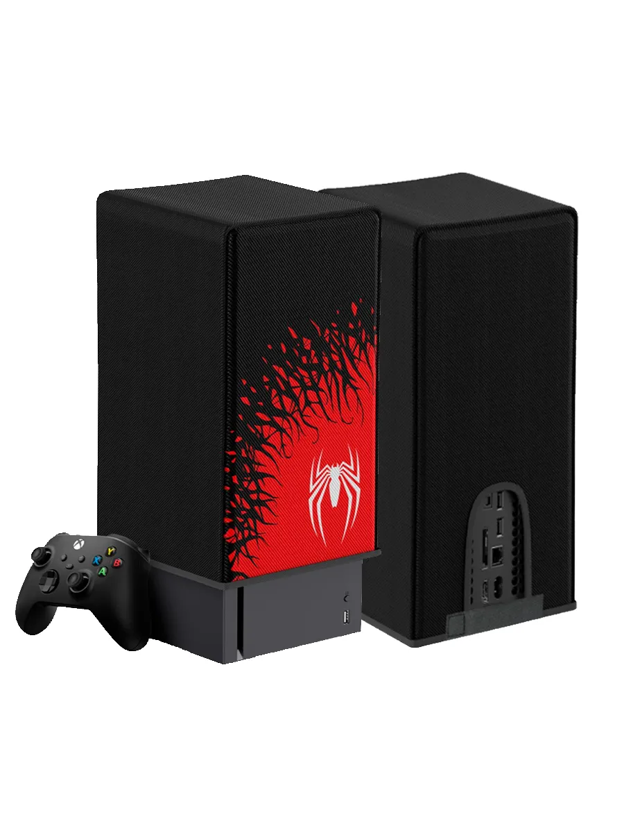Чехол пылезащитный для консоли Xbox Series X Spider Edition