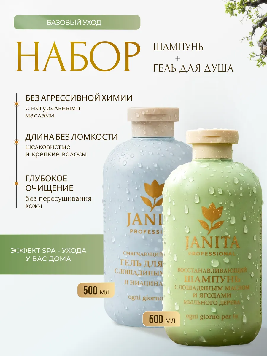 Подарочный набор для волос и тела,базовый уход