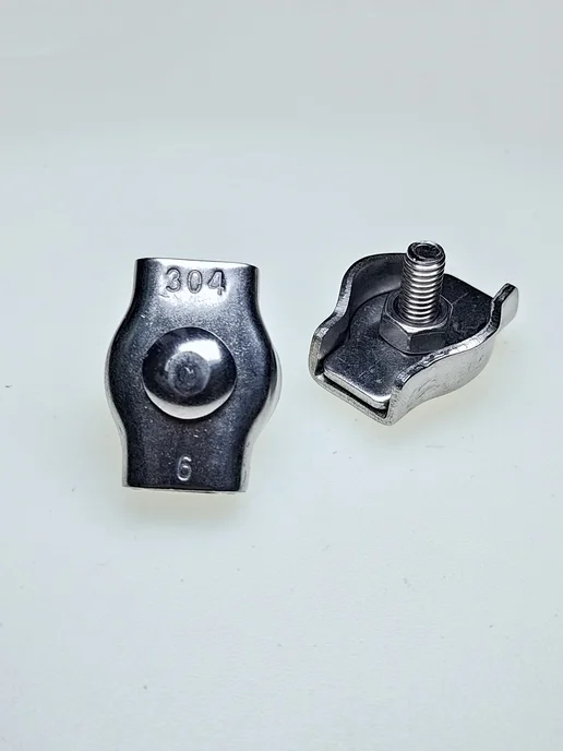 Konung Tools Соединитель троса одинарный 6 мм SIMPLEX (1 шт.), 1 шт, фото 2