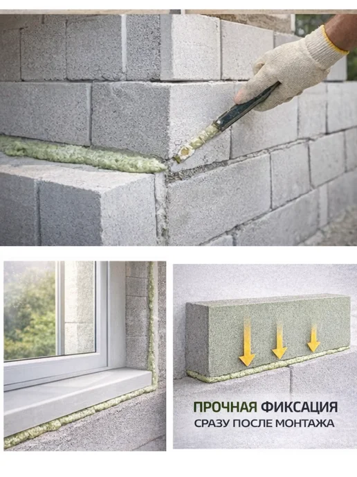 IRFix 60 секунд- универсальный полиуретановый клей-пена, 2шт, 2 шт, фото 2