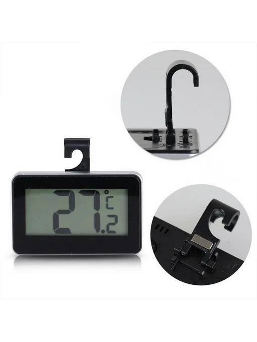 Термометр для холодильника LCD, цифровой, комнатный, вариант, фото 3