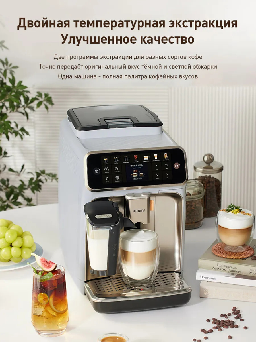 PHILIPS Кофемашина автоматическая для эспрессо 5200 1.8л