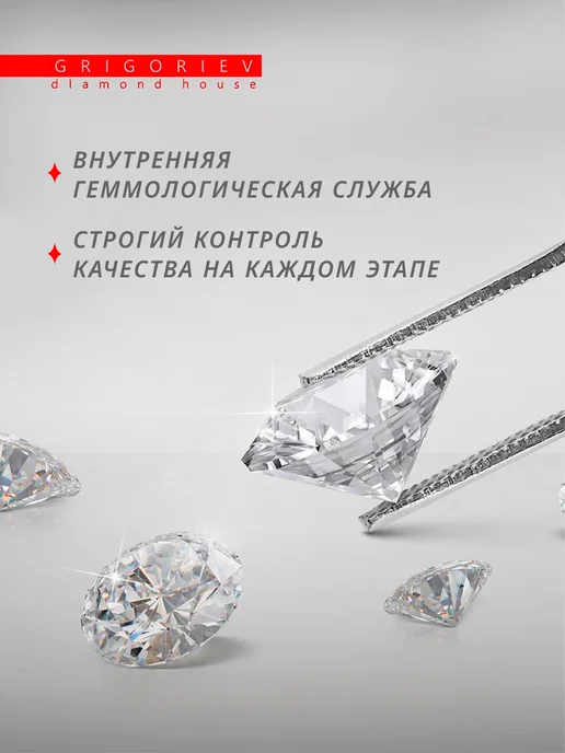 GRIGORIEV Пирсинг в нос из золота 585 пробы, золотой, фото 8