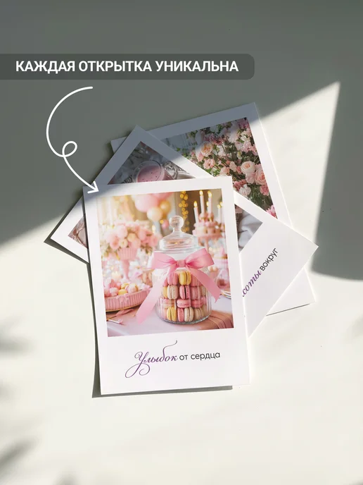 Cityhometrade Мини открытки мотивационные карточки 7х10 см, 5x7 см, фото 4