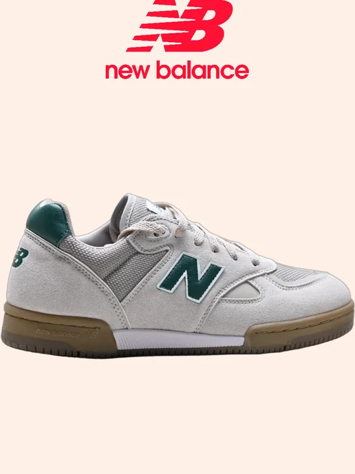 New Balance Кеды Numeric Tom Knox 600, серый