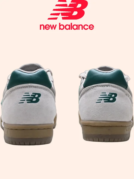 New Balance Кеды Numeric Tom Knox 600, серый, фото 4