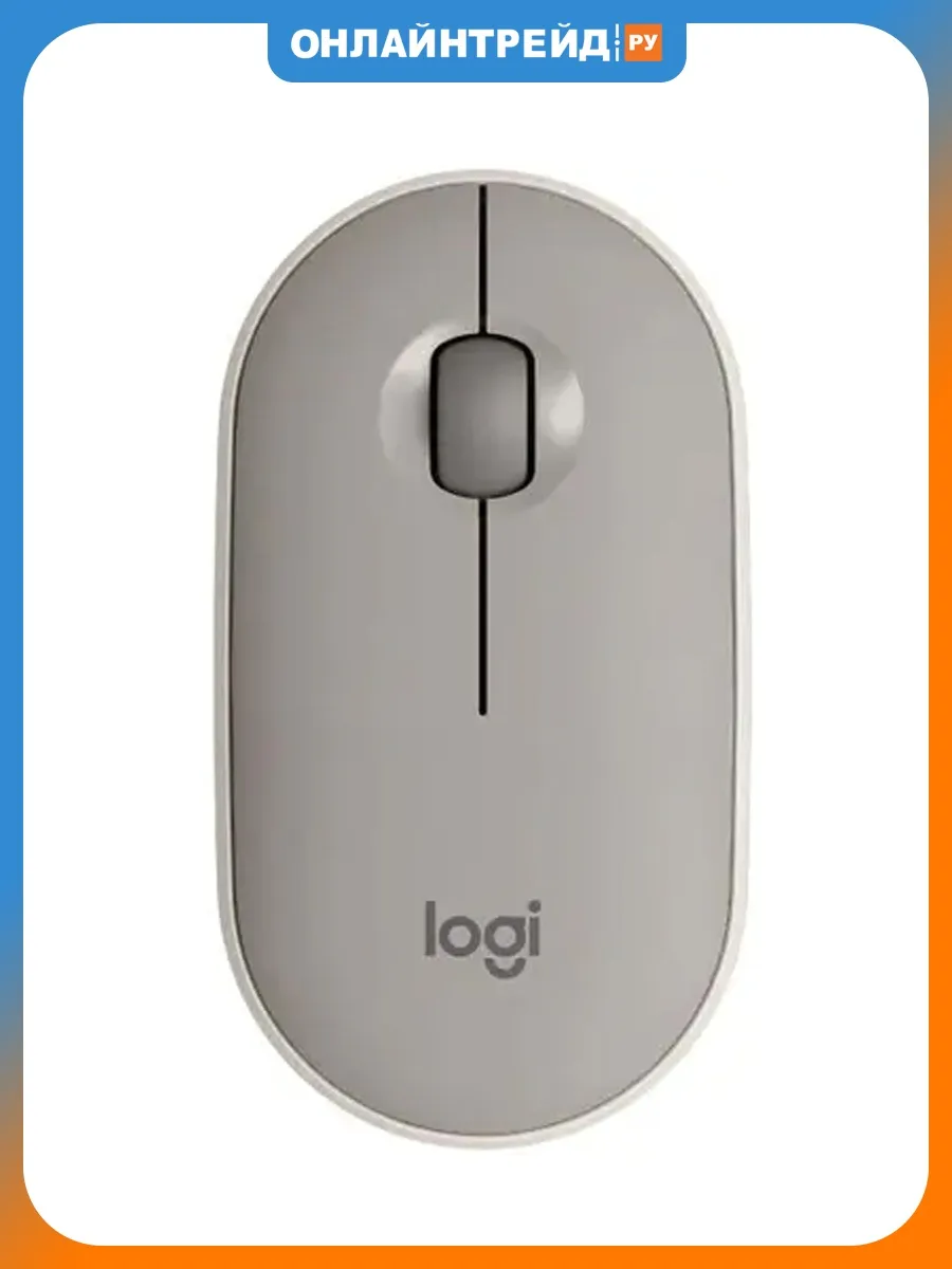 LOGITECH Мышь беспроводная Pebble M350 Grey