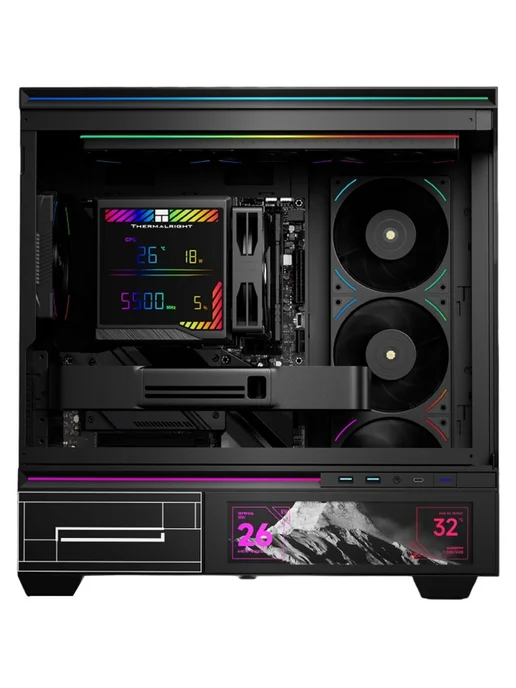Thermalright Кулер Peerless Assassin 140 Digital BLACK (PA140-DG-BL), черный, фото 2