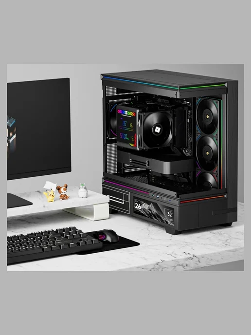 Thermalright Кулер Peerless Assassin 140 Digital BLACK (PA140-DG-BL), черный, фото 3