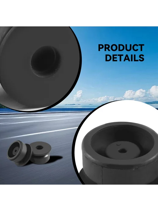 1 Pair Lower Radiator Mounting Rubber Bush for HONDA CRV, вариант, фото 7