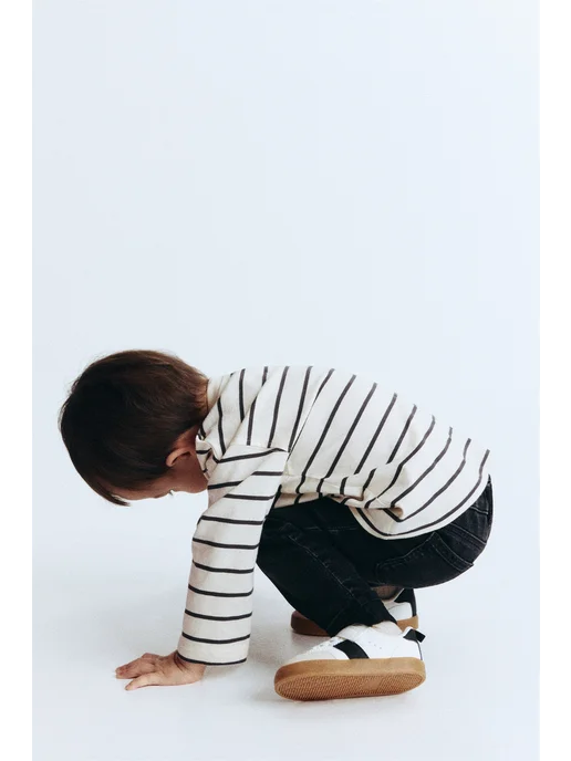 h&M kids Джинсы H&M, черный, фото 6
