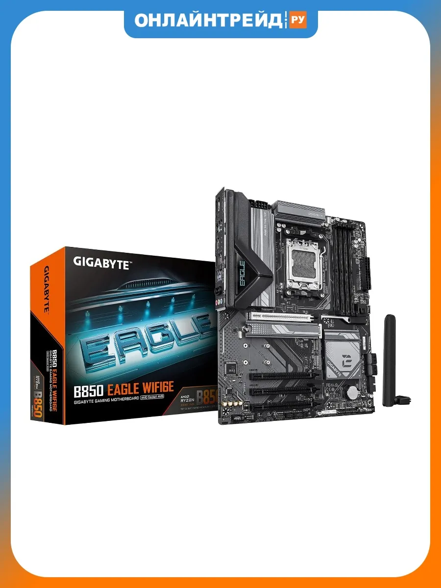 Gigabyte Материнская плата B850 EAGLE WIFI6E (AM5, mATX)