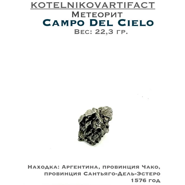 Коллекционный образец, метеорит Кампо Дель Сьело 22,3 гр.