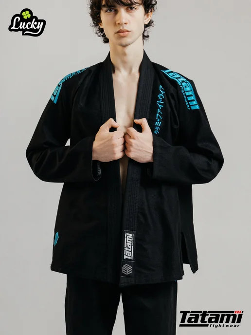 Tatami Fightwear Кимоно (ги бжж) для джиу-джитсу, черный, фото 2