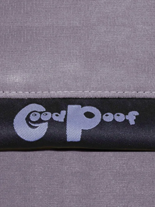 Goodpoof Кресло мешок XXL Вельвет, серый, фото 2