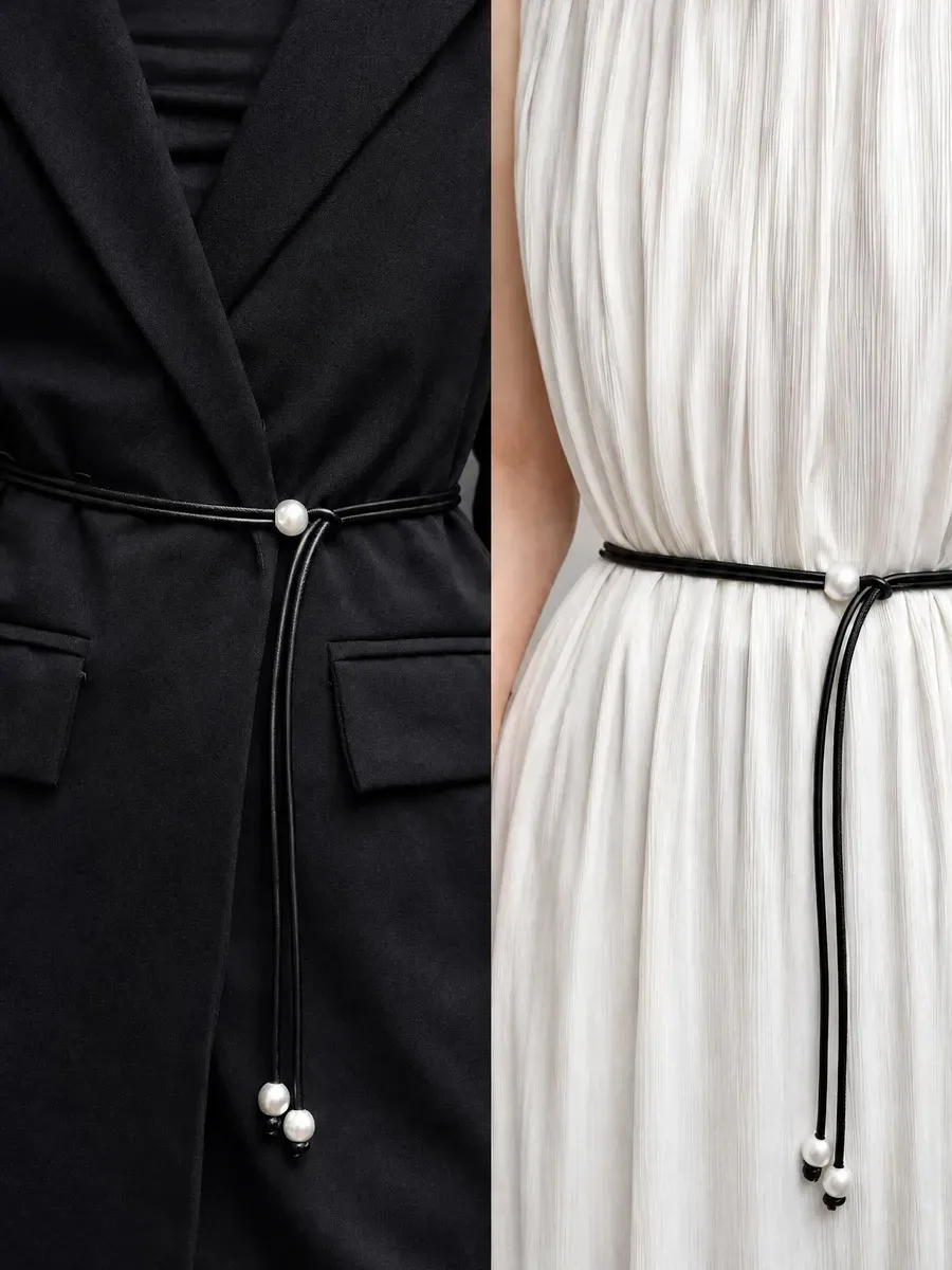 Пояс шнурок для платья