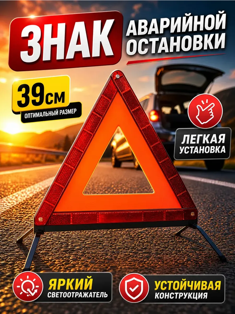 Знак аварийной остановки