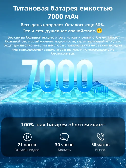 Смартфон realme C85 8/256 ГБ, фиолетовый, фото 3