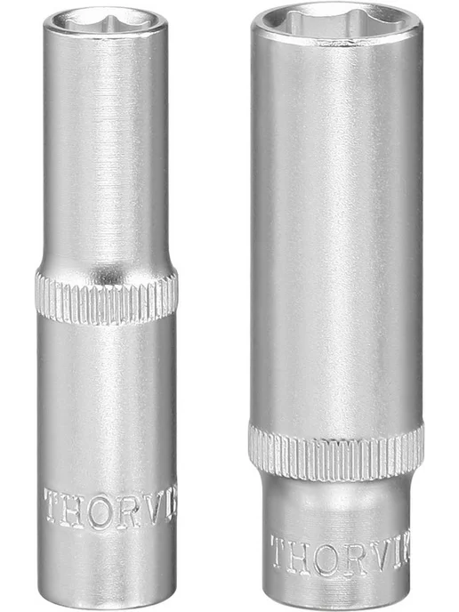 THORVIK Головка торцевая глубокая 1 4" 12 мм, FS11412, серый, фото 3