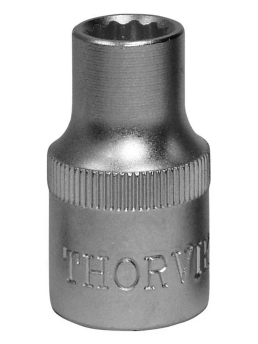 THORVIK Головка торцевая 12-гранная 1 4", 6 мм, FS21406, серый, фото 2