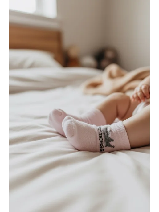 Rosy Baby Носочки для новорожденного, белый, фото 2