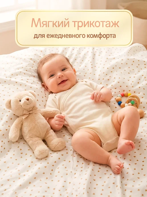 Мир пелёнок Пеленки для новорожденных, белый, фото 4