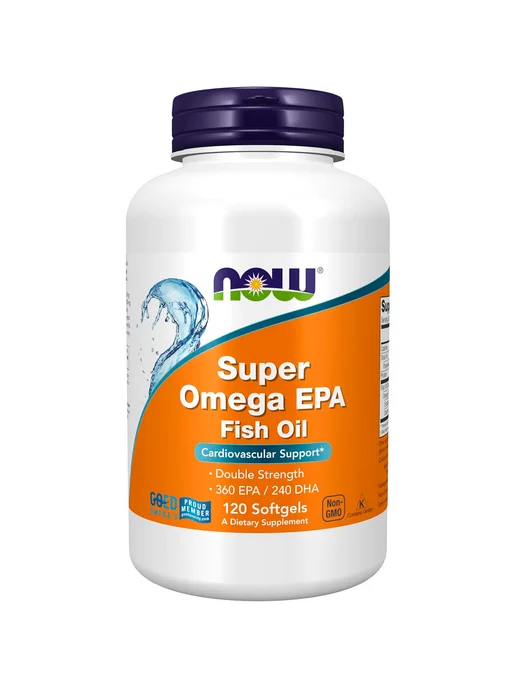 Ультра Омега 3 + Витамин Д3, Now Foods , 90 капсул Ultra Omega-3 + D3, Super EPA 1200 мг, фото 2