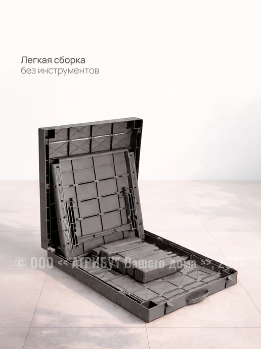 SIROCCO Шезлонг для дачи и отдыха Urban Sun складной, серый, фото 3