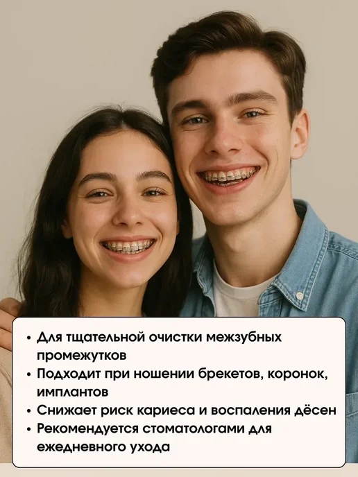 Межзубные ершики для зубов и брекетов, вариант, фото 2