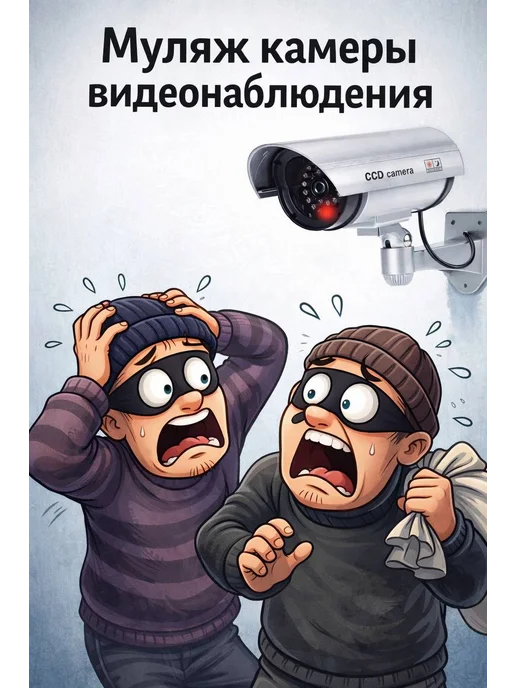 Муляж камеры видеонаблюдения, вариант