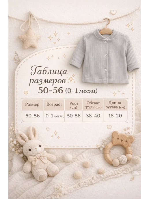 JorBaby Распашонка - кофточки для новорожденного, 4 шт, фото 4