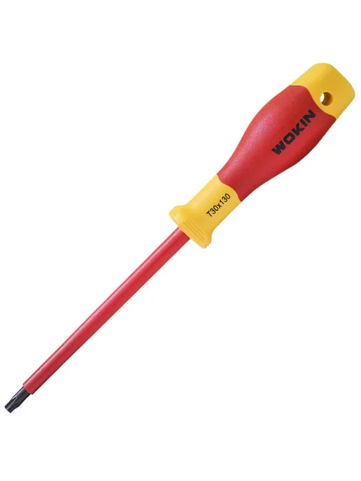 Wokin Диэлектрическая отвертка TORX T30x130 мм, 2 шт, 30x130 мм, 2 шт