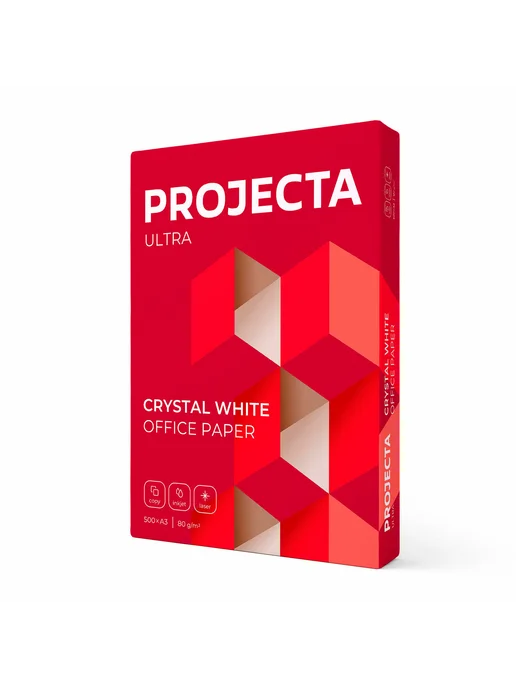 Бумага PROJECTA Ultra A3, 80 г/м², 500 листов, 1 пачка, фото 6
