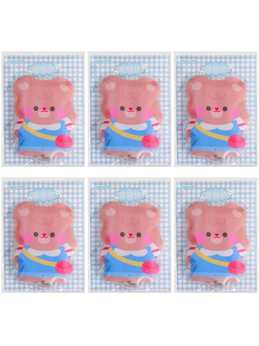 6 шт греющих нагревателей для рук карманных, многоразовые (м, 6 шт, фото 2
