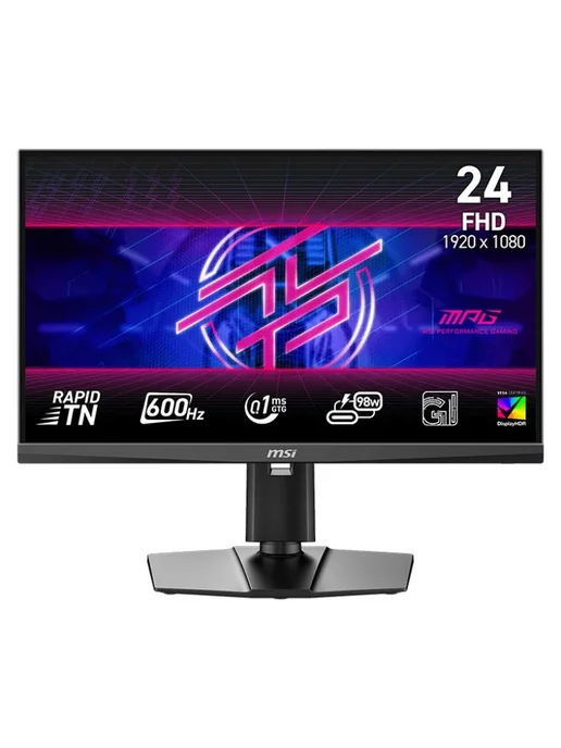 MSI 24.1" Монитор MPG 242R X60N, TN, 1920x1080, 600Гц (9S6-3BC79, 1920x1080, фото 2