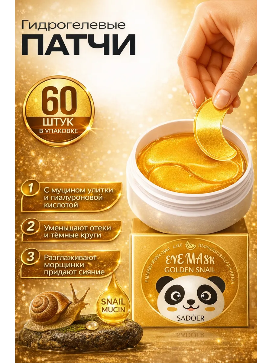 Патчи для глаз 60 шт