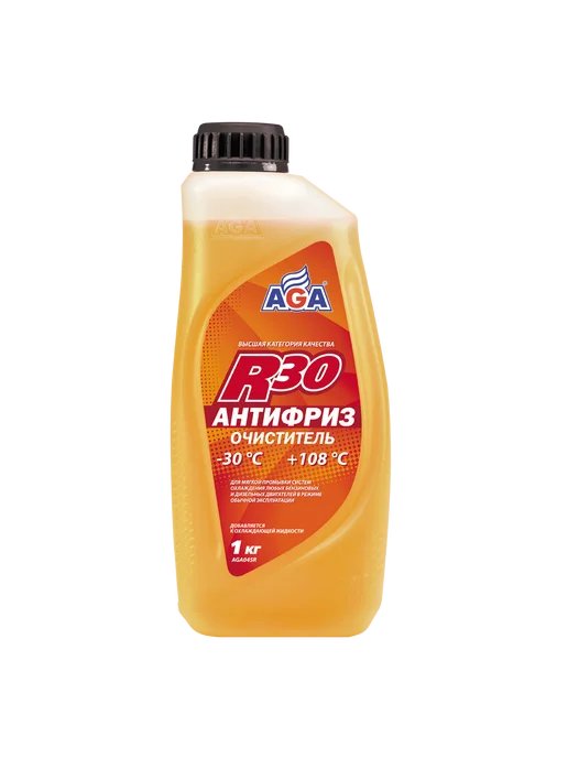 AGA антифризы Антифриз очиститель универсальный (-30) R30 готовый 1 кг, 1 кг, фото 2