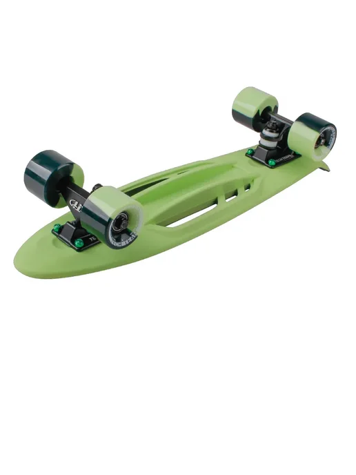 TechTeam Скейтборд пластиковый Shark 22 dark green, зеленый, фото 2