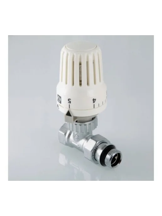 Valtec Клапан с термостатической головкой прямой 1 2" VT.048.N.04, белый, фото 2