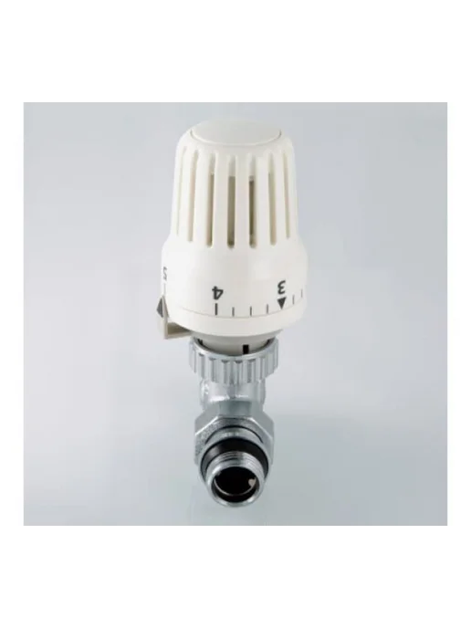 Valtec Клапан с термостатической головкой прямой 1 2" VT.048.N.04, белый, фото 3