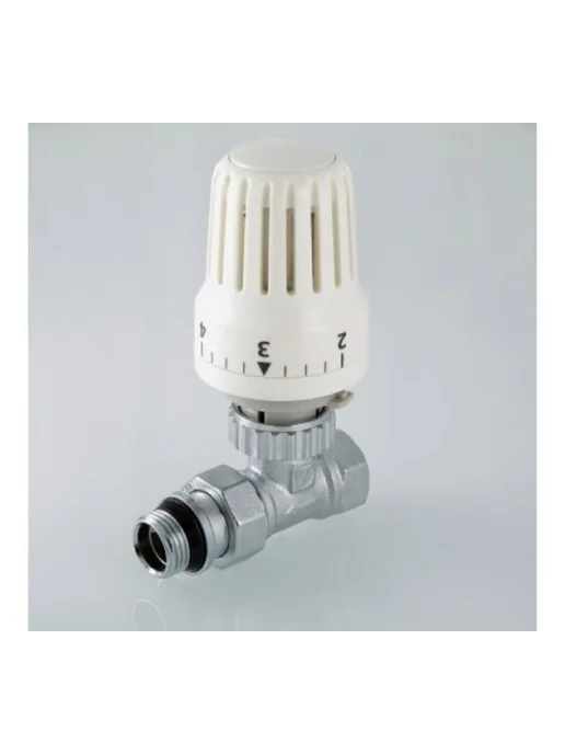 Valtec Клапан с термостатической головкой прямой 1 2" VT.048.N.04, белый, фото 4